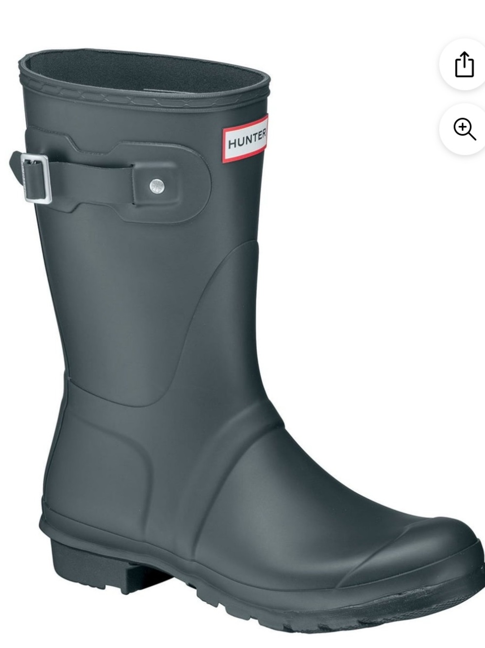 (6) Nib Hunter Ladies Original Short Back Adjustable  Rain Boots